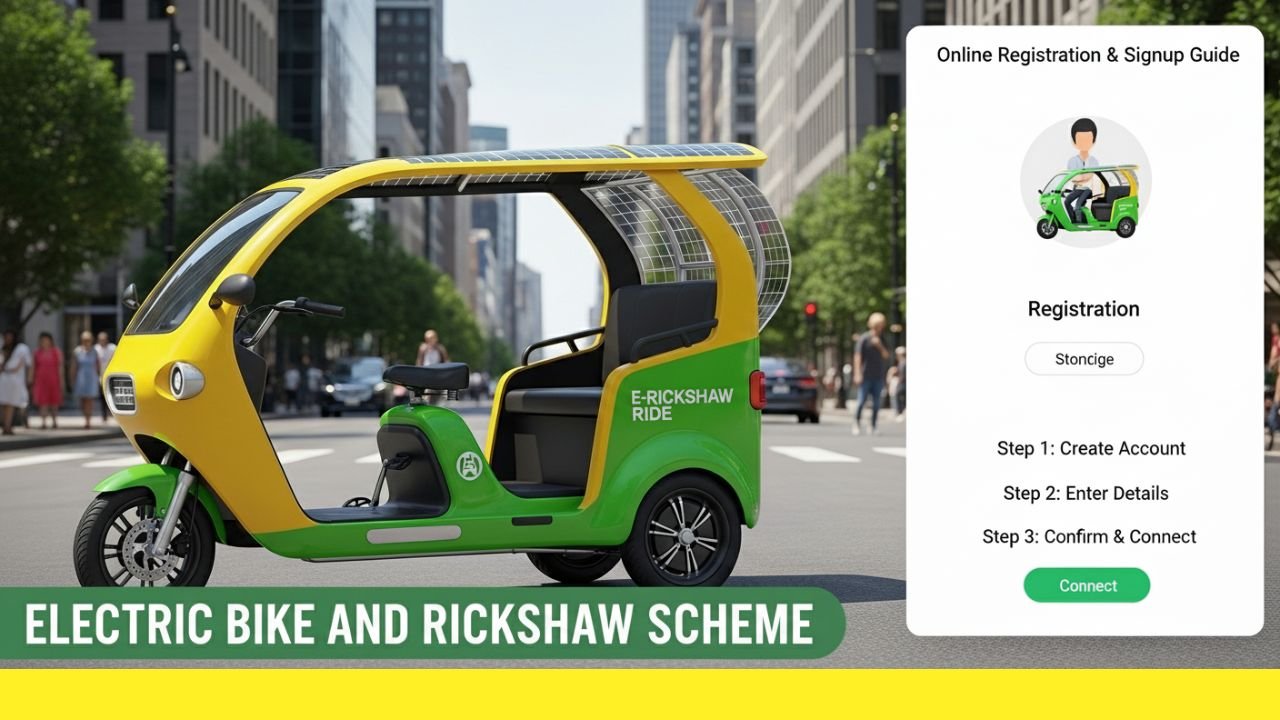 PM Electric Bike Rickshaw Scheme 2025 – Online Registration